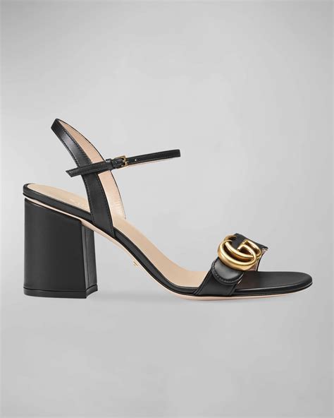 gucci marmont neiman marcus|Gucci Marmont leather sandals.